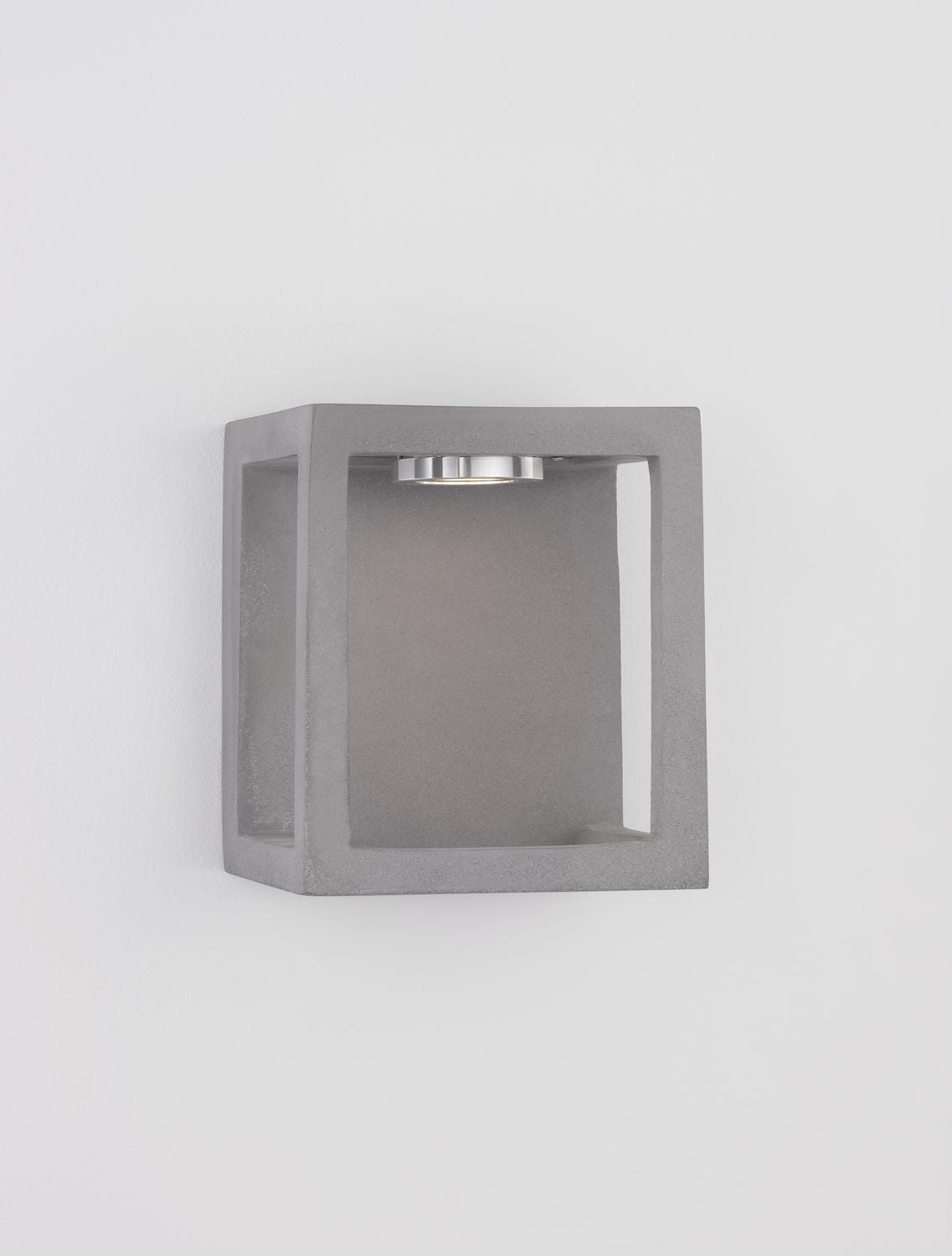 Applique extérieure BEV grise, verre