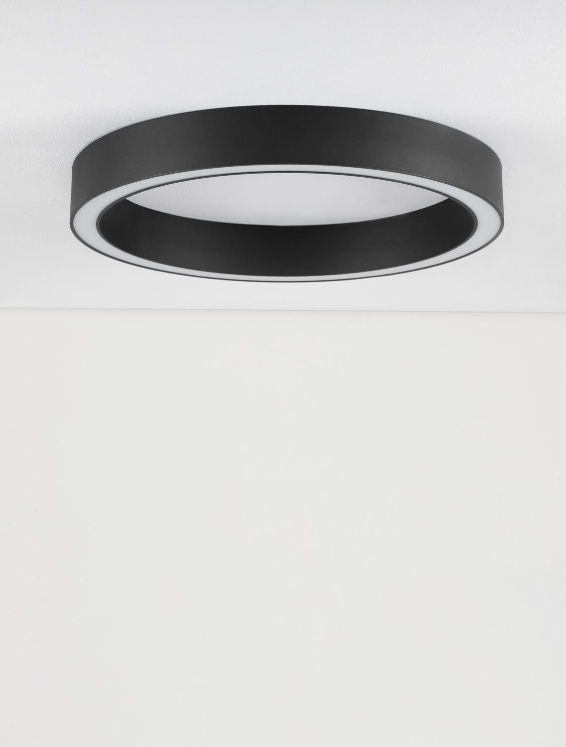 Plafonnier Sting noir, L 60 cm