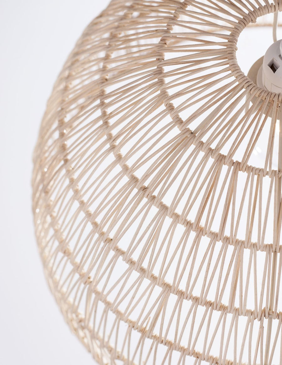 Suspension Melody beige, rotin, H 250 cm (9586446)