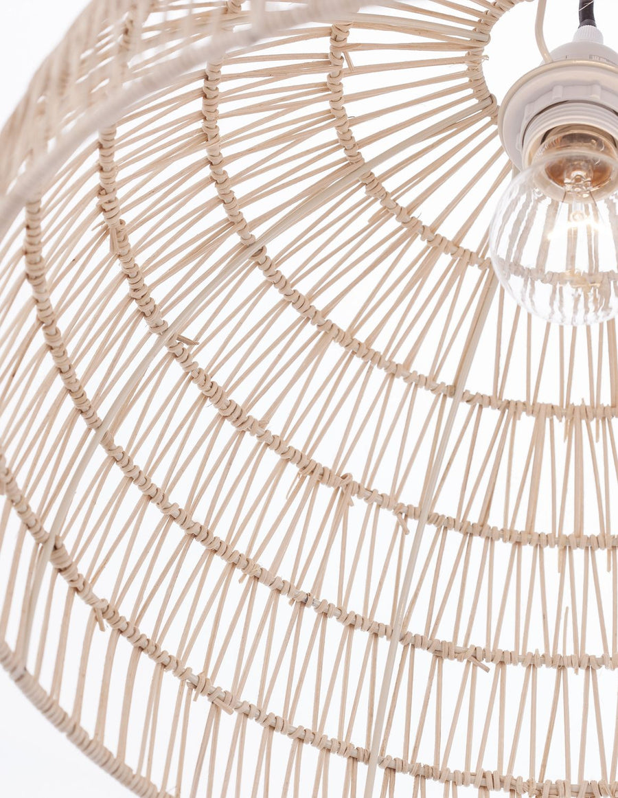 Suspension Melody beige, rotin, H 250 cm (9586446)