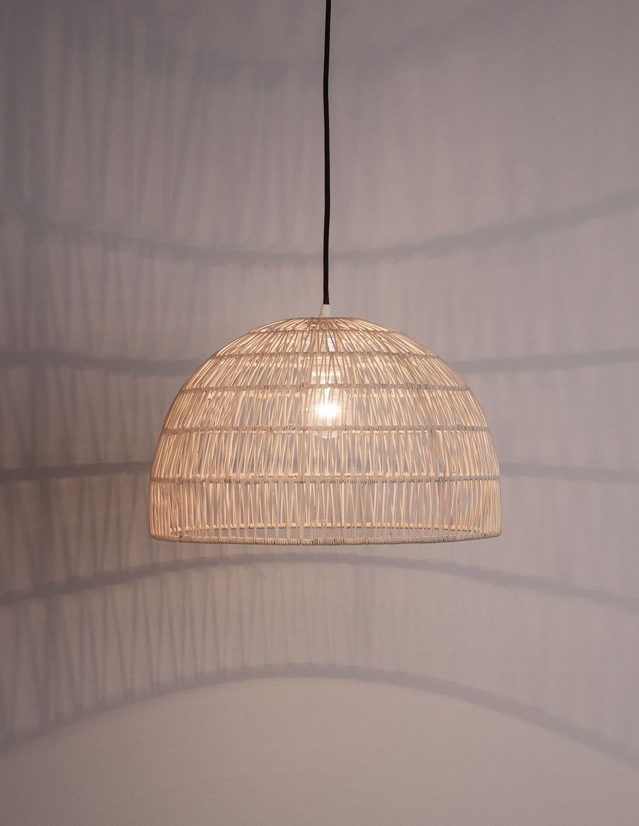 Suspension Melody beige, rotin, H 250 cm (9586446)