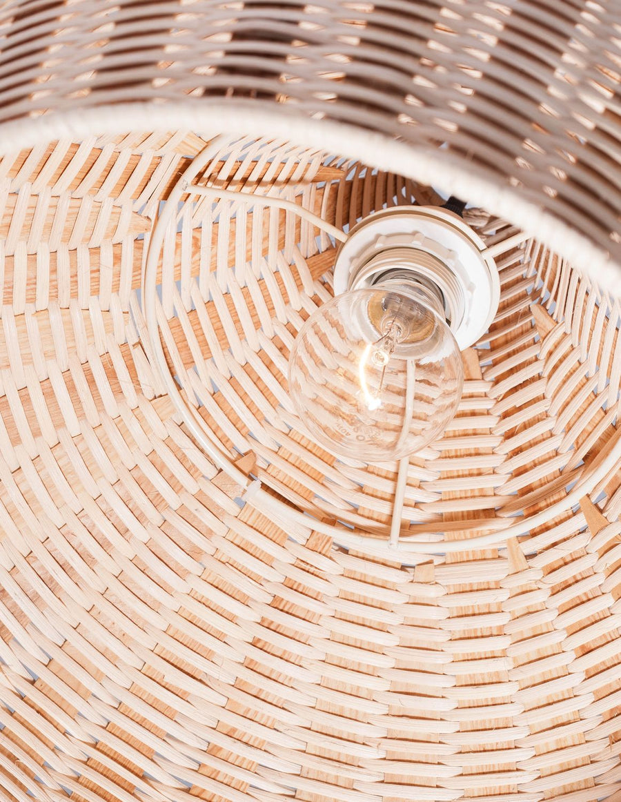 Suspension MIA beige, rotin, H 250 cm (9594341)