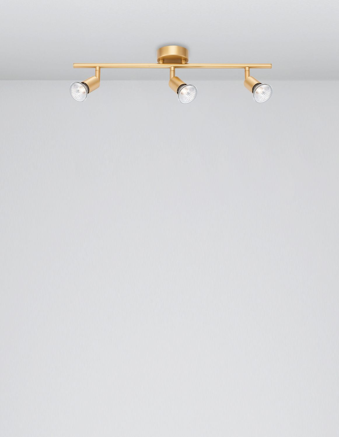 Plafonnier LUP 3 lumières doré