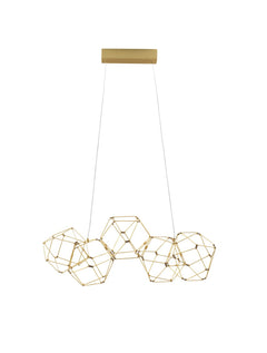 Suspension luminaire | Nebula Cuivrée