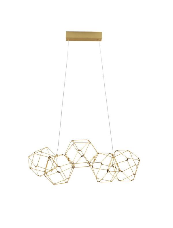 Suspension luminaire | Nebula Cuivrée