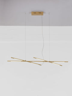 Suspension luminaire | Raccio Laiton H 200 cm