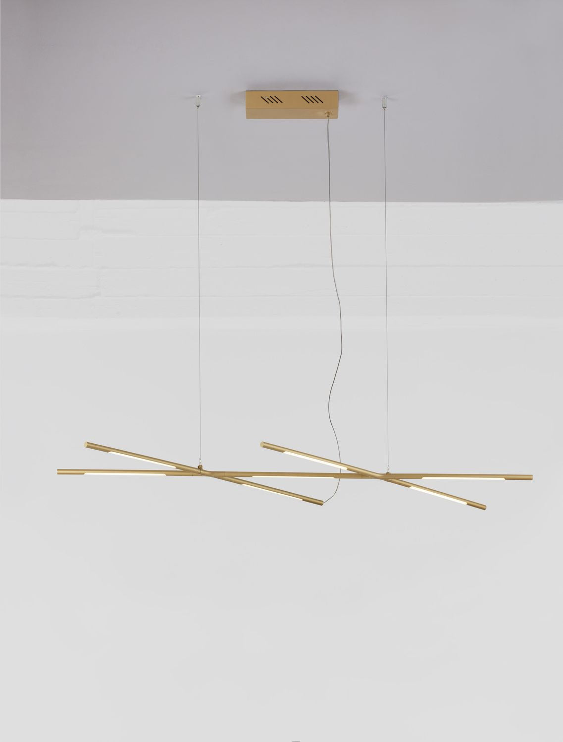 Suspension Raccio laiton, H 200 cm (9695214)