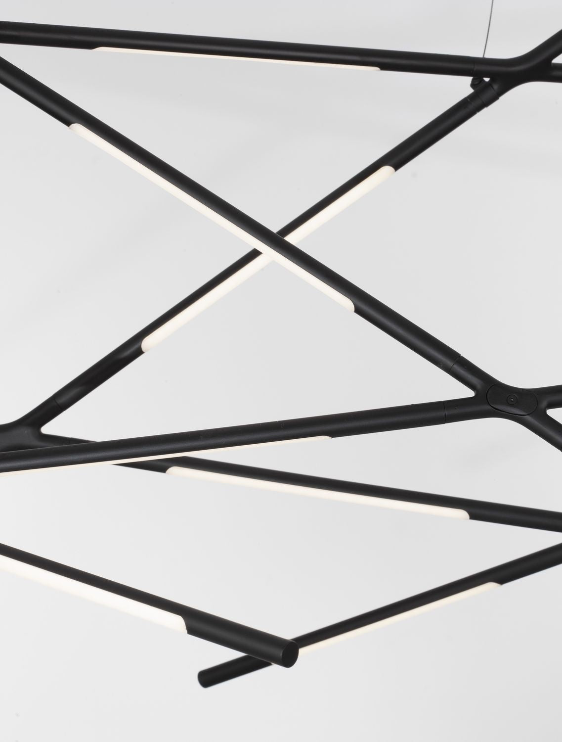 Suspension Raccio noire, H 200 cm (9695216)