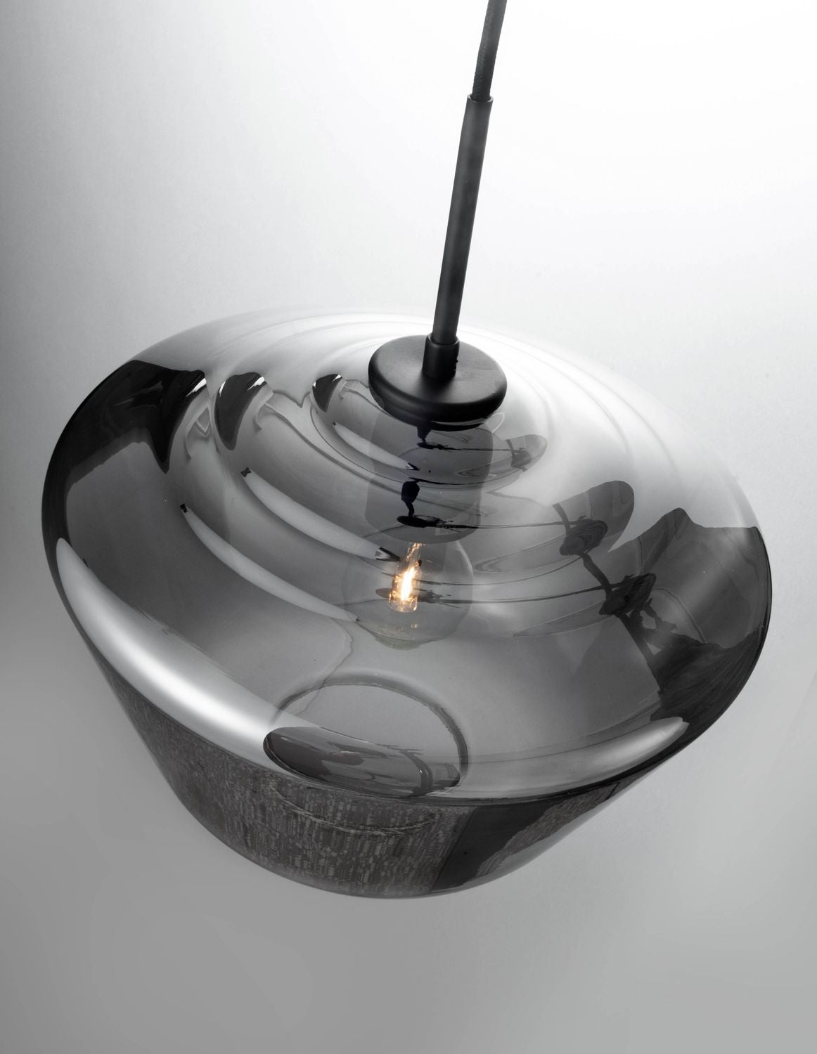 Suspension Veiro noire, verre (9724141)