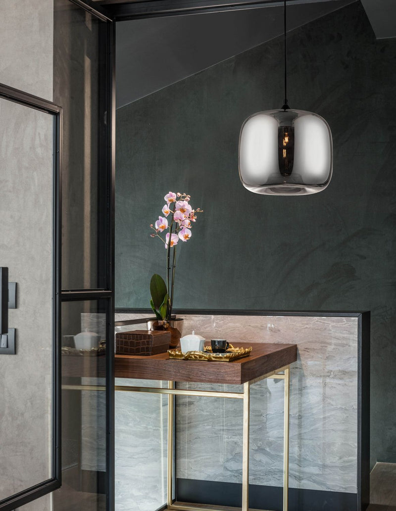 Suspension Savaz noire, verre (9726483)