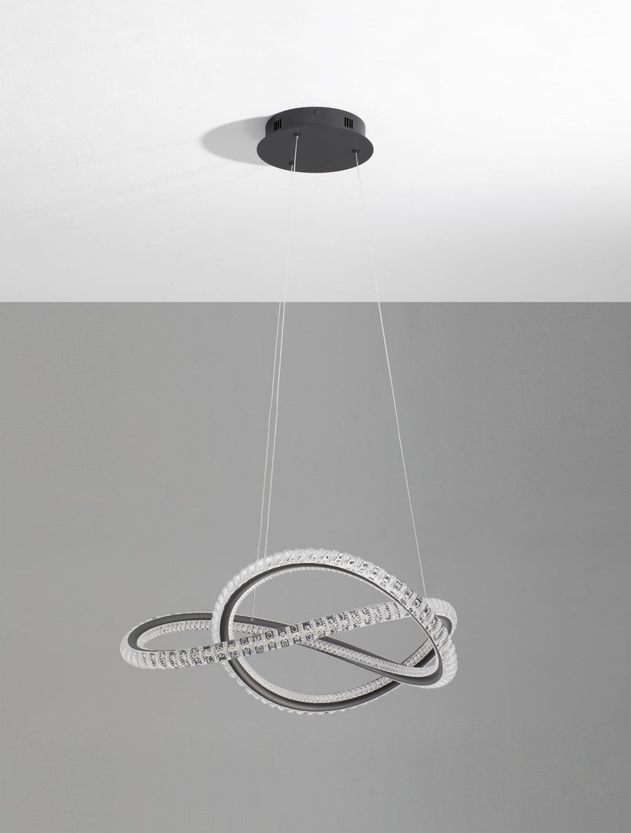Suspension Ginevra noire (9748160)