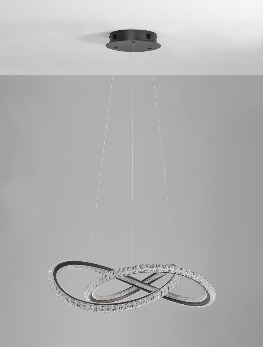 Suspension Ginevra noire (9748160)
