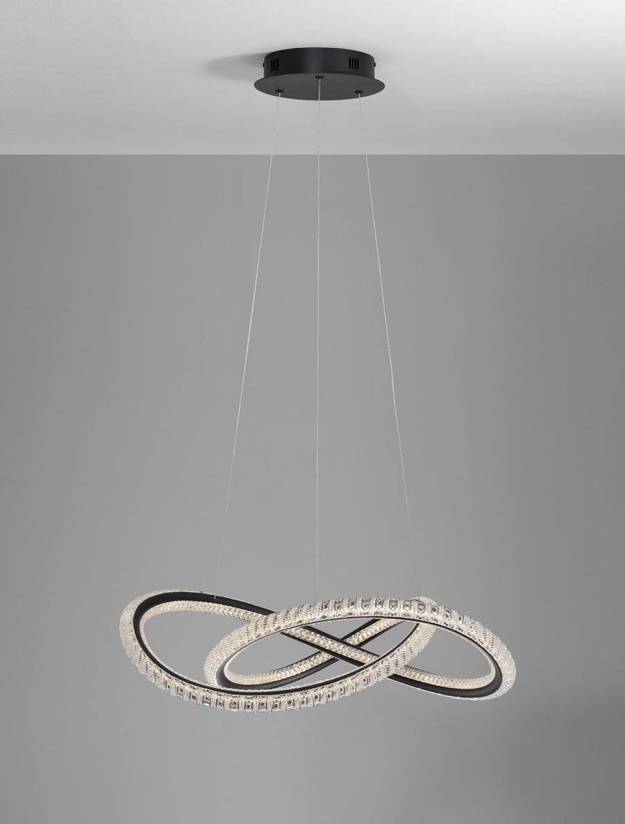 Suspension Ginevra noire (9748160)