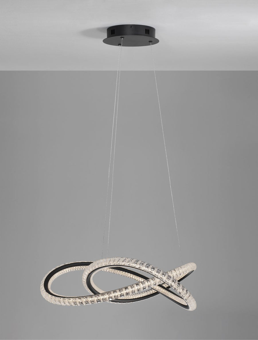 Suspension Ginevra noire (9748160)