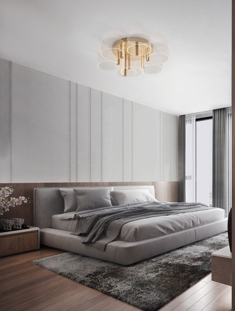 Luminaire plafonnier | Gatlin Laiton