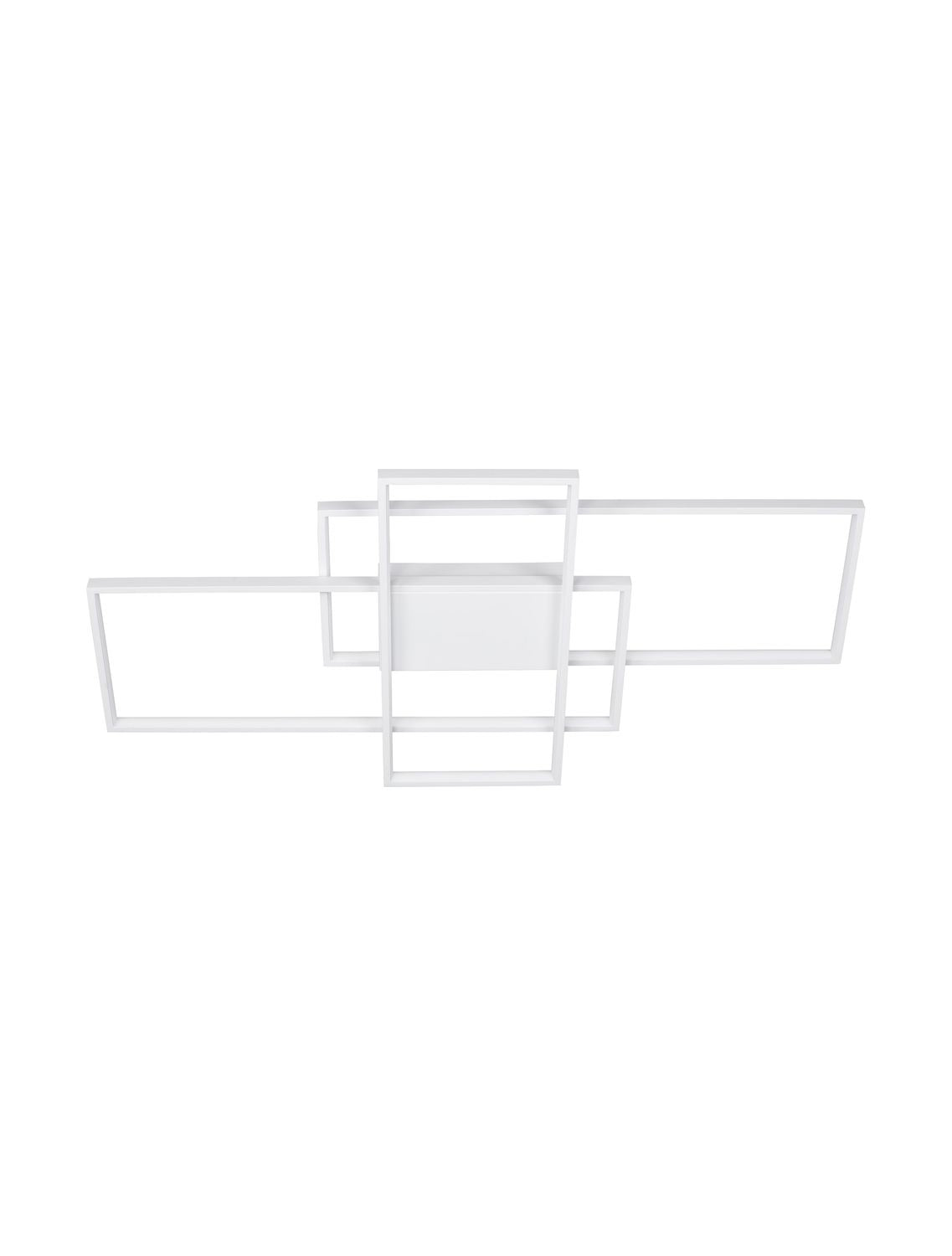 Plafonnier Clea blanc, L 100 cm