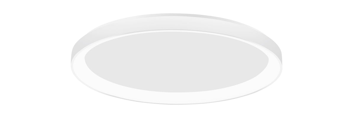 Plafonnier Pertino blanc, Ø 48 cm