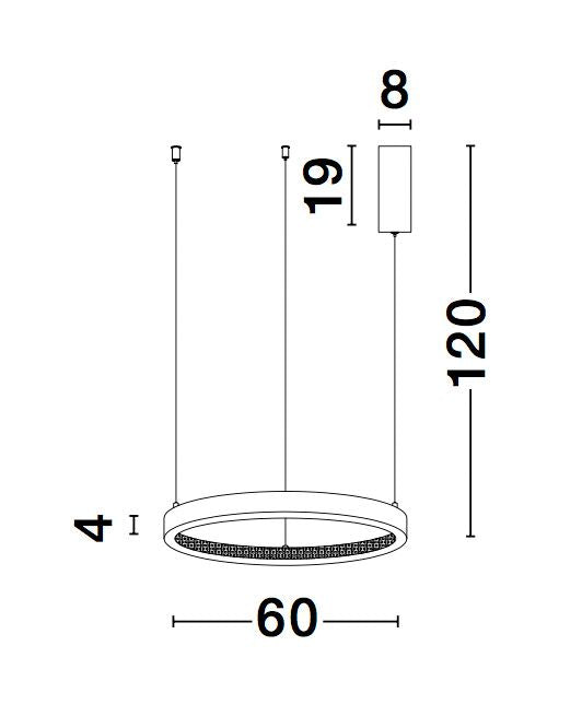 Suspension Preston noire (9865160)