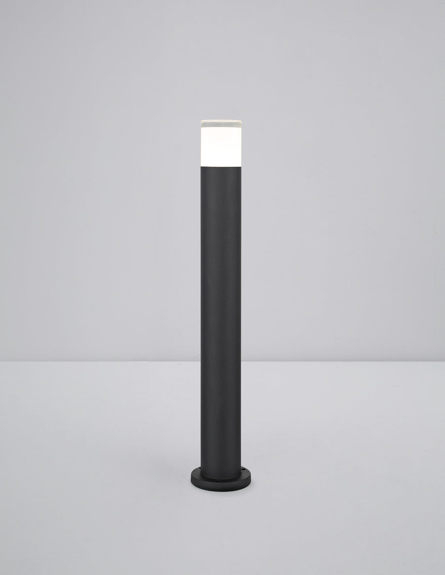 Borne extérieure Noten noire, H 80 cm