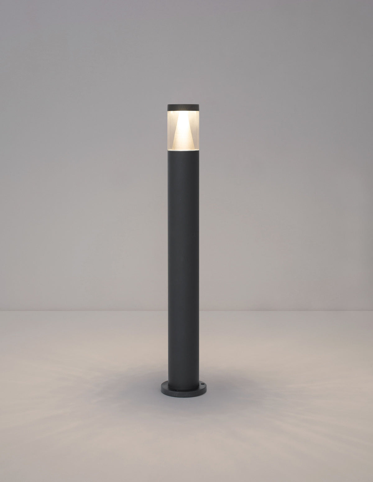 Borne extérieure Rock noire, H 83 cm