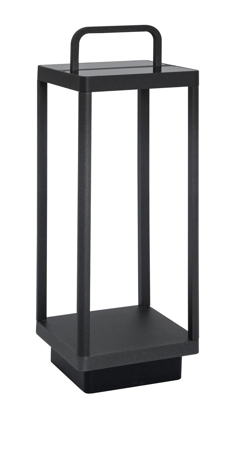 Borne extérieure Bali anthracite, H 51 cm