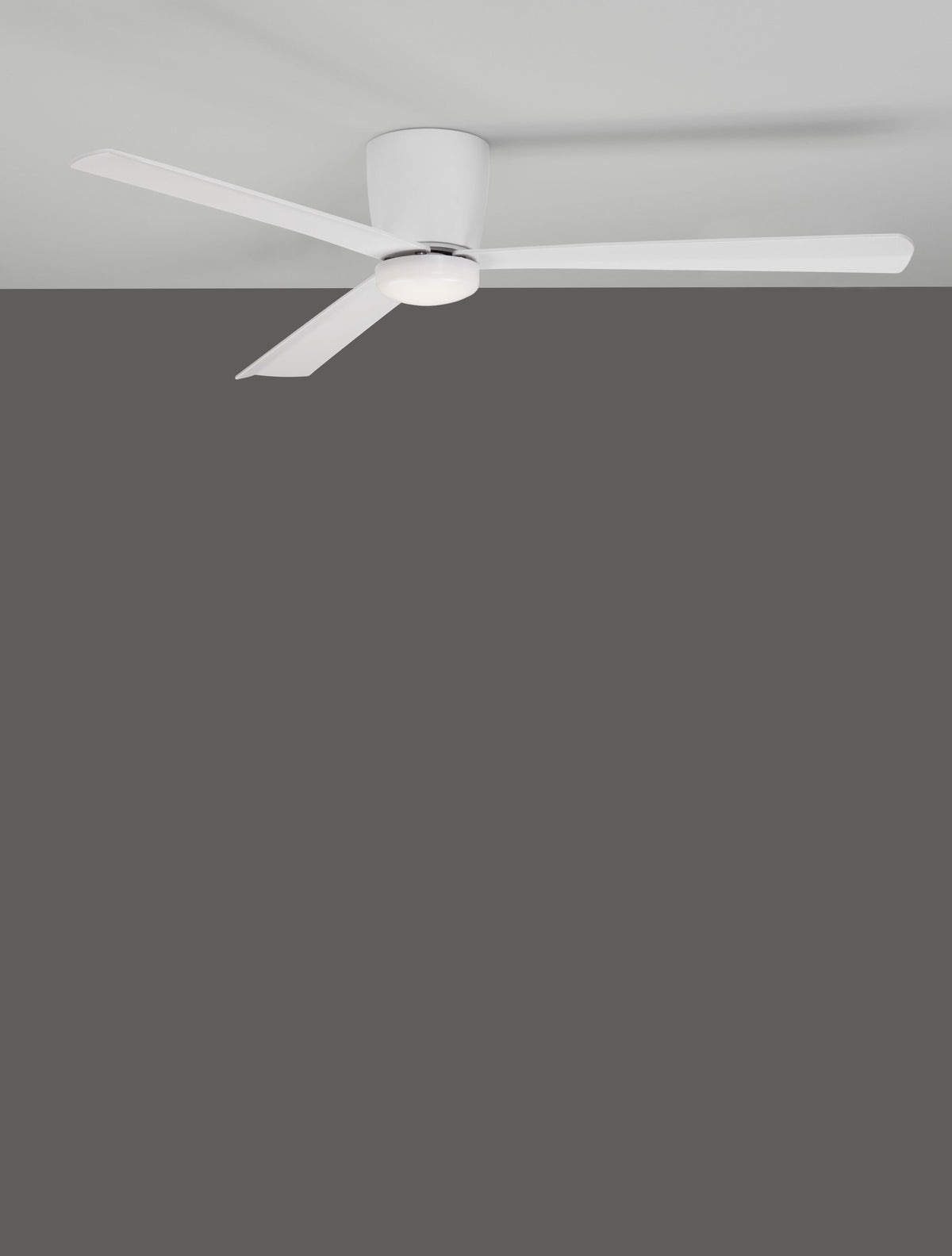 Ventilateur de plafond lumineux Dell blanc