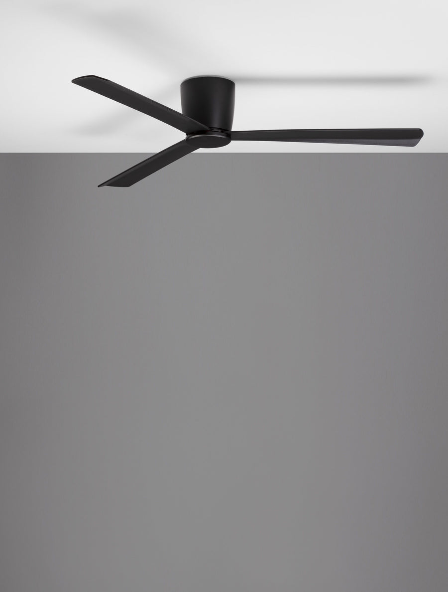 Ventilateur de plafond lumineux Dell noir