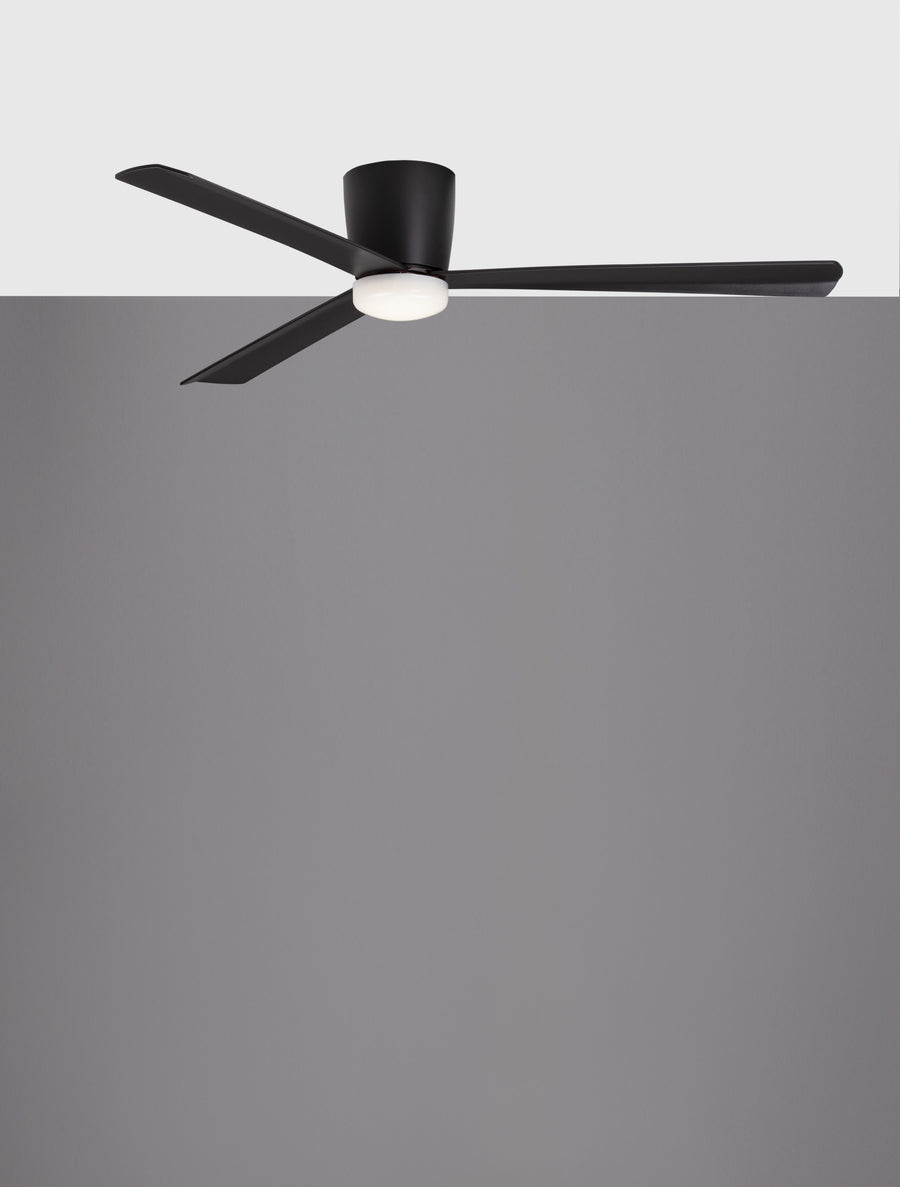 Ventilateur de plafond lumineux Dell noir