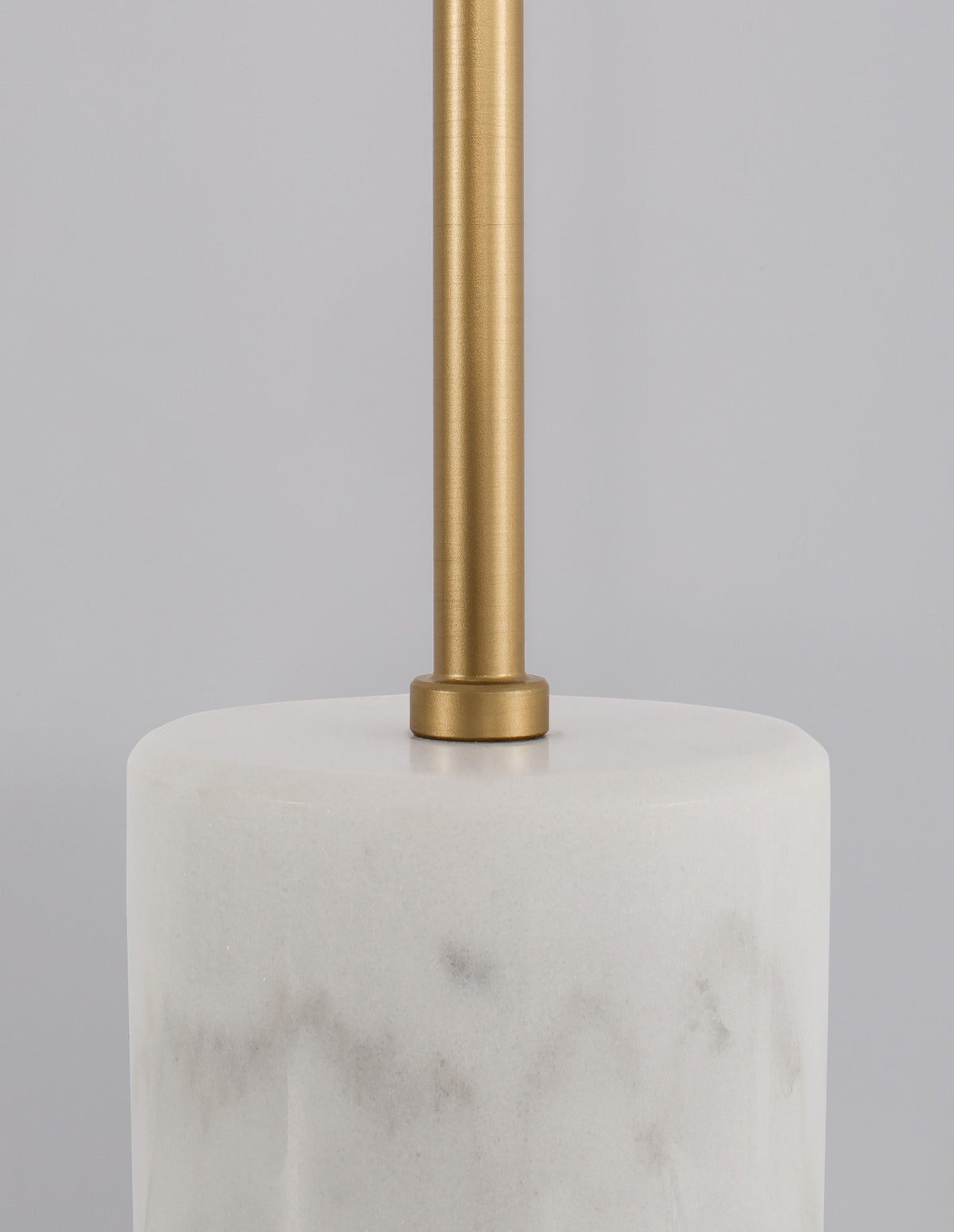 Lampe à poser Cantona dorée, verre
