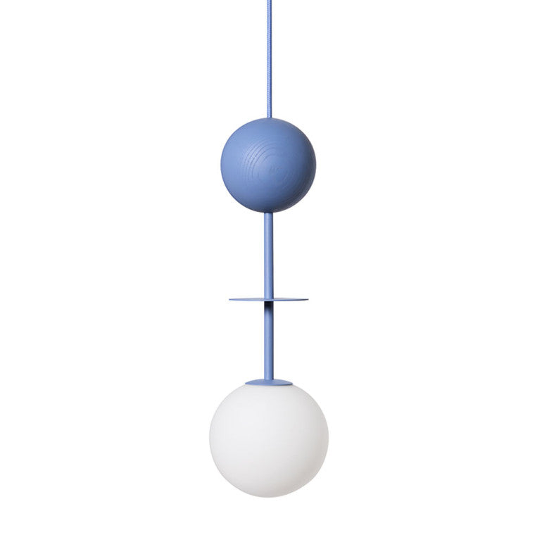 Suspension luminaire OIO A Bleu