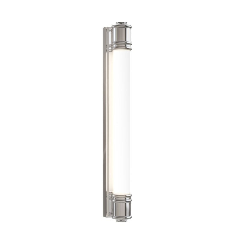 Applique murale LED Omi 60 chromée, verre, IP44