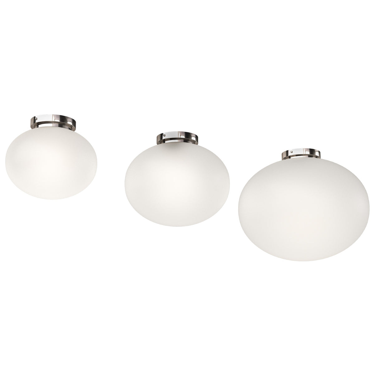Plafonnier Palla 24, verre