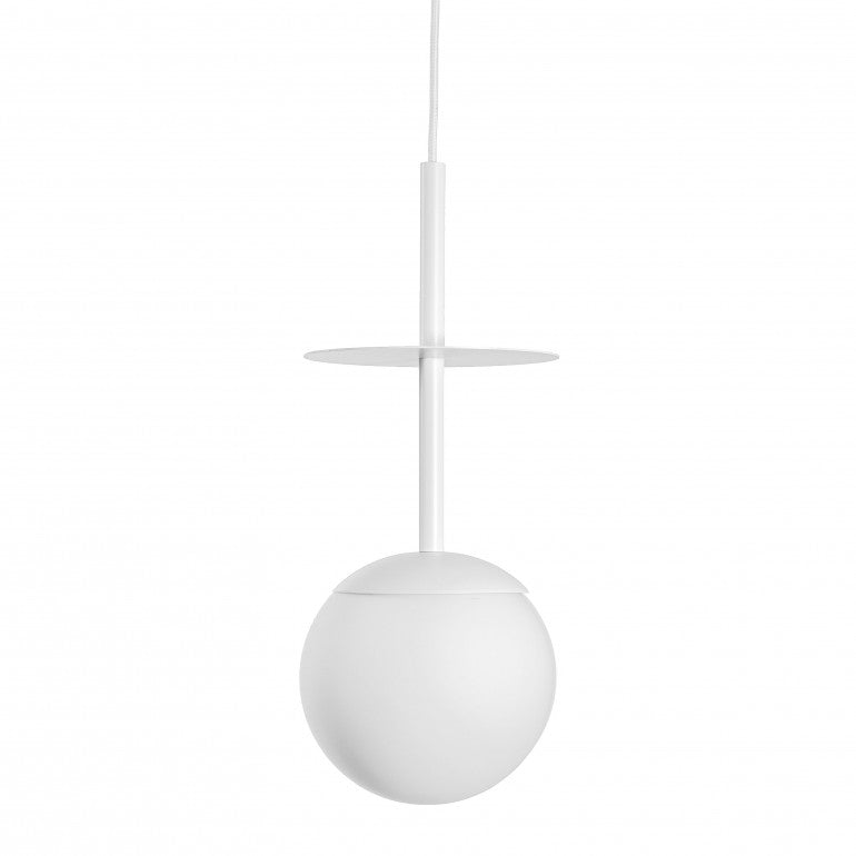 Suspension luminaire PLAAT A Blanc