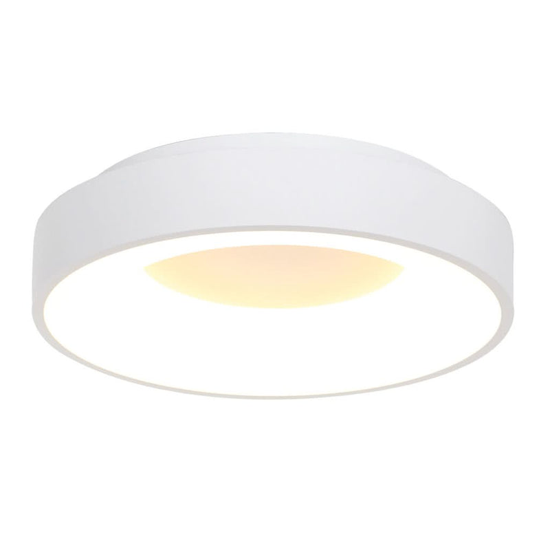 Moderne LED-Deckenleuchte Ringlede weiß