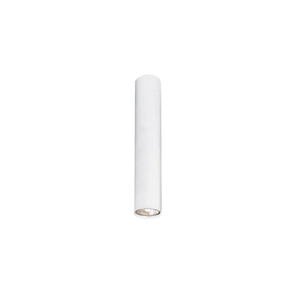 Plafonnier ZAMBELIS D60 GU10 40cm DESIGN Blanc Sable Sans Source 1567-W