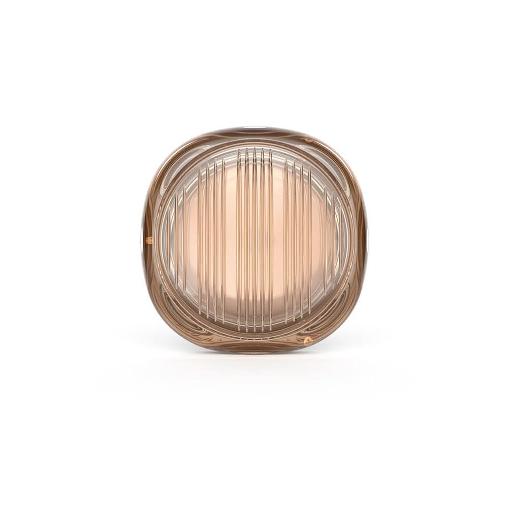 Applique Exterieure ZAMBELIS D130 12W IP65 Dimmable DESIGN Champagne et Noir Sable E492