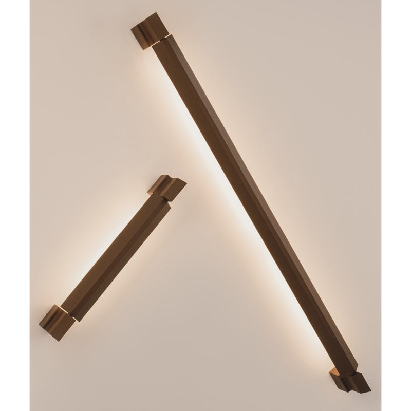 Applique Exterieure Orientable ZAMBELIS 36W IP54 DESIGN Marron Fonce E432