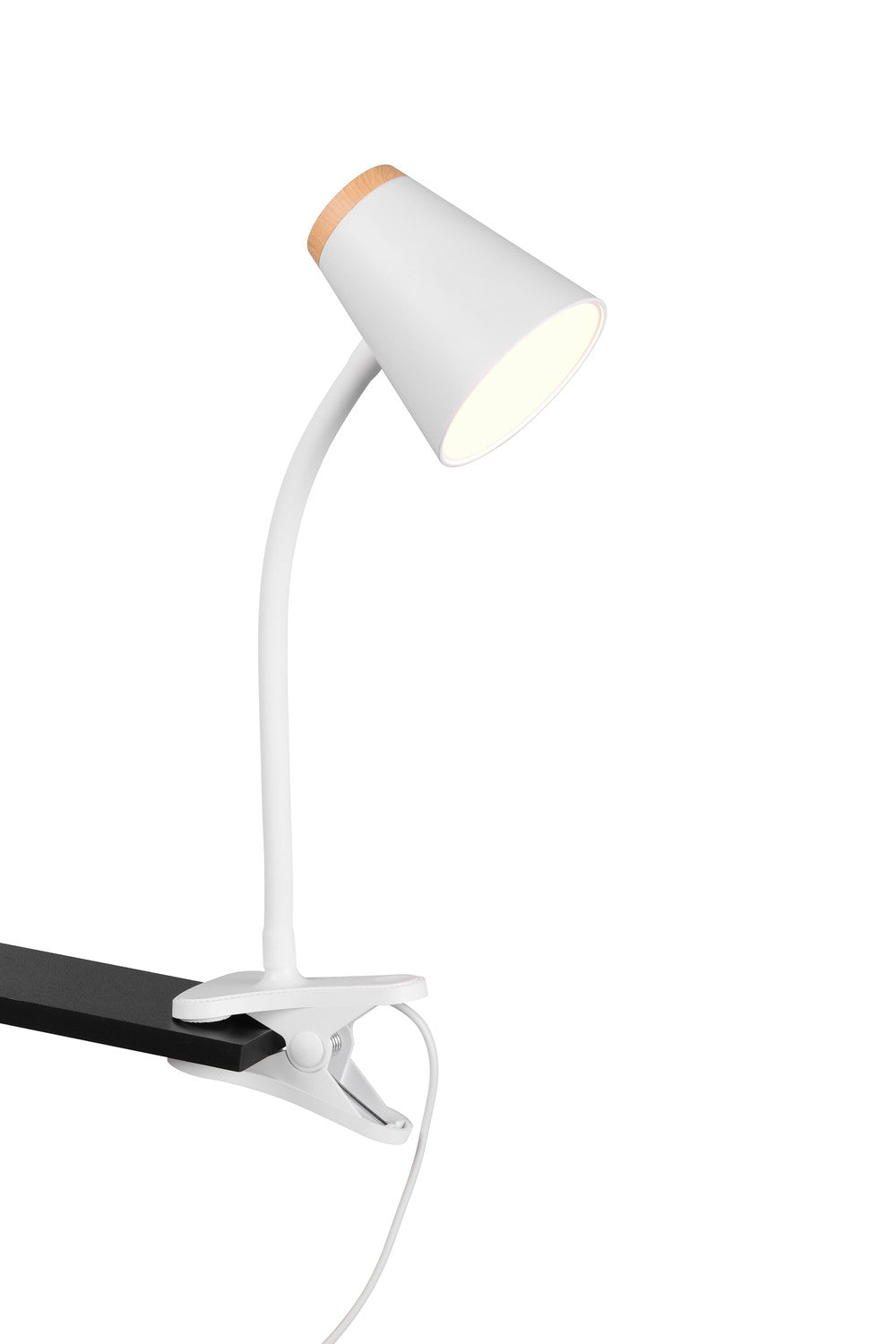 Lampe de bureau Pongo blanche