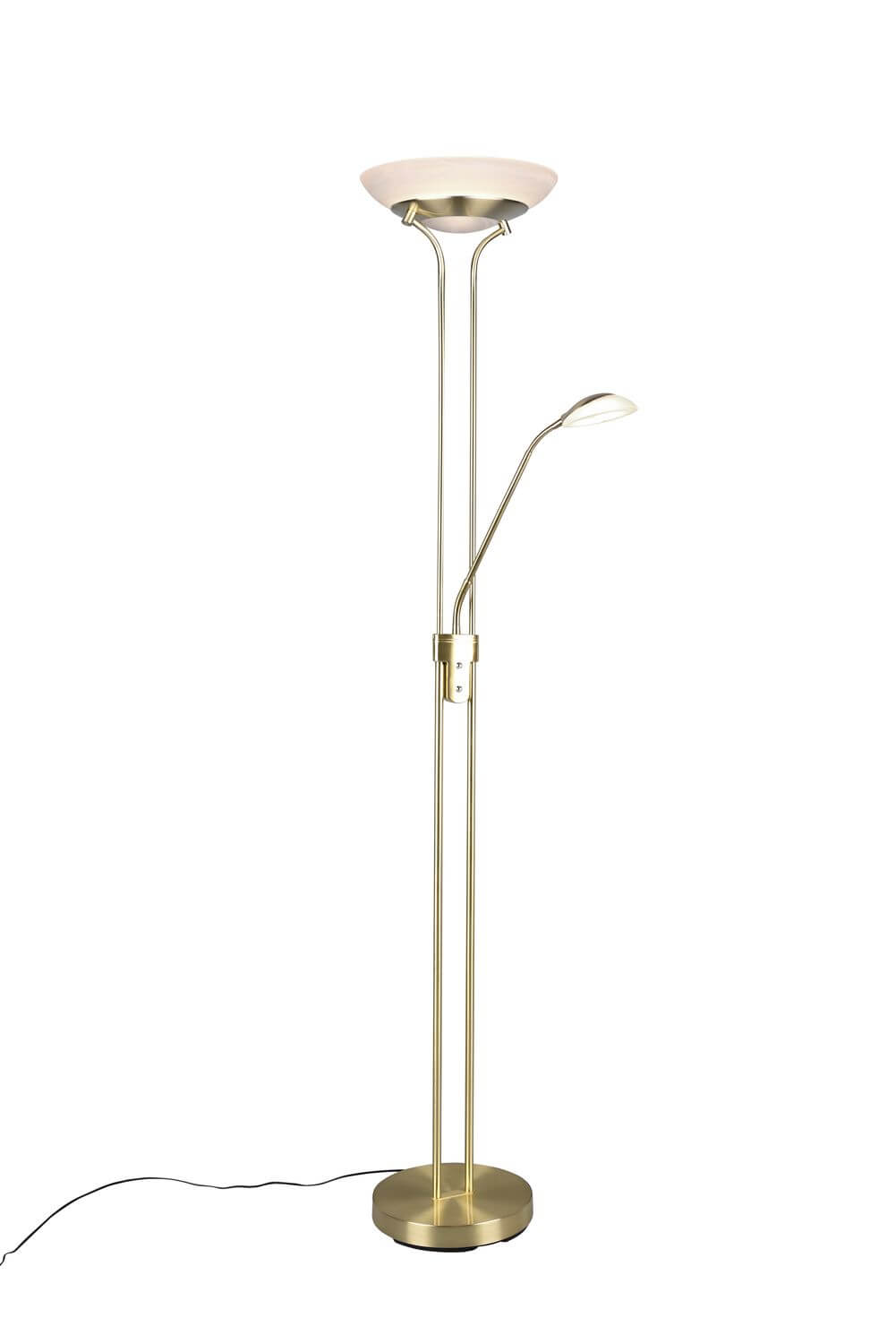Lampadaire Orson laiton brossé