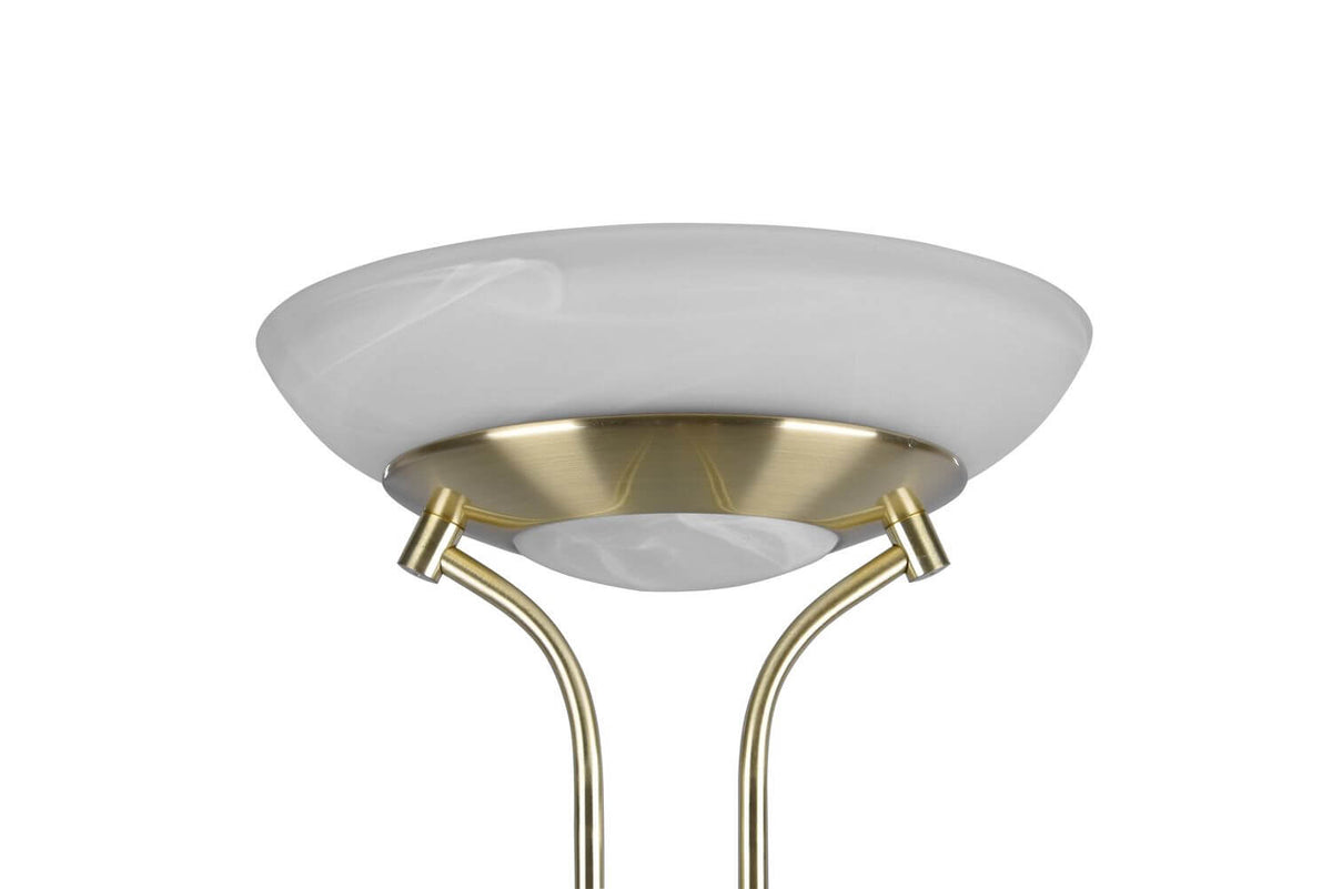 Lampadaire Orson laiton brossé