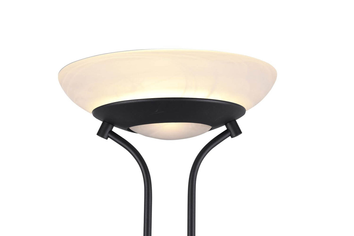 Lampadaire Orson noir mat