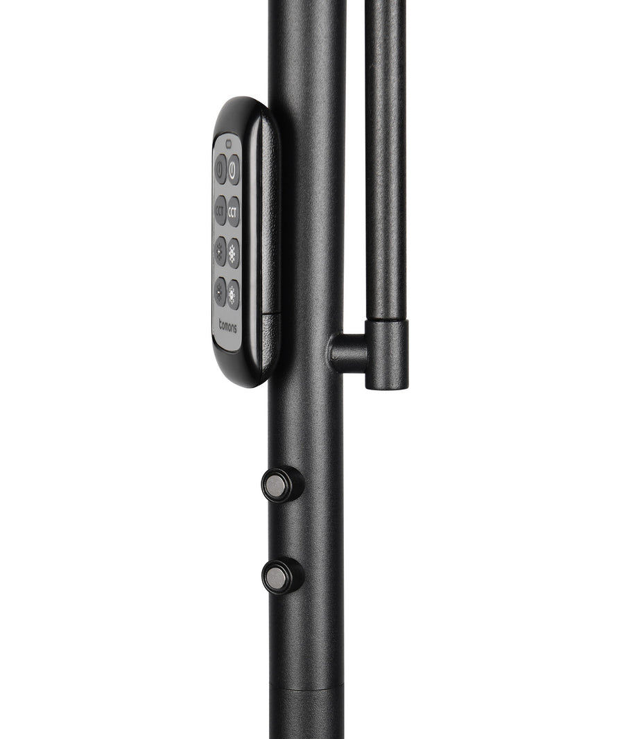 Lampadaire Palermo noir mat