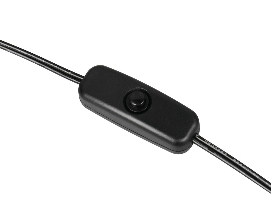 Lampe à poser Lando noire mat