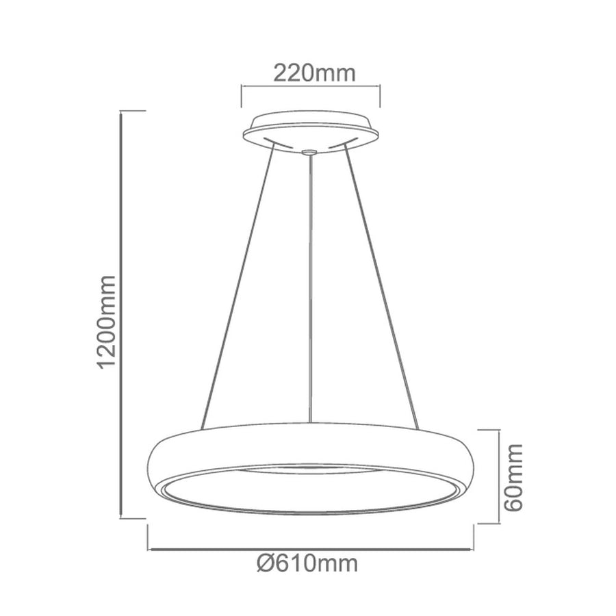 Suspension LED Rotto S