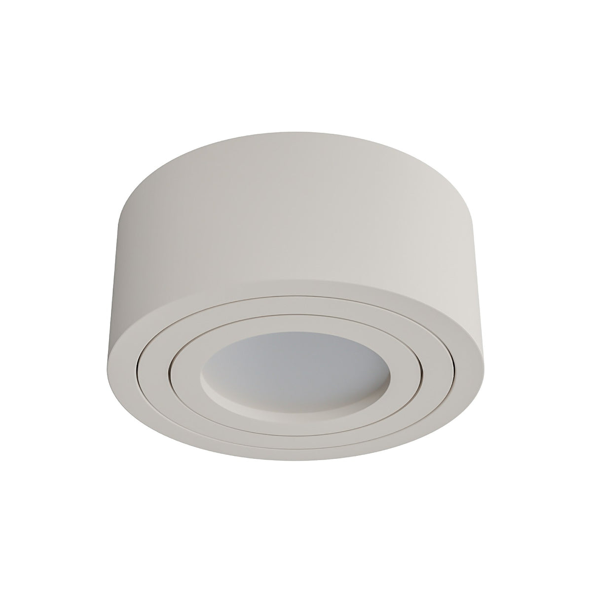 Spot plafond LED Rullo mini taupe, IP44