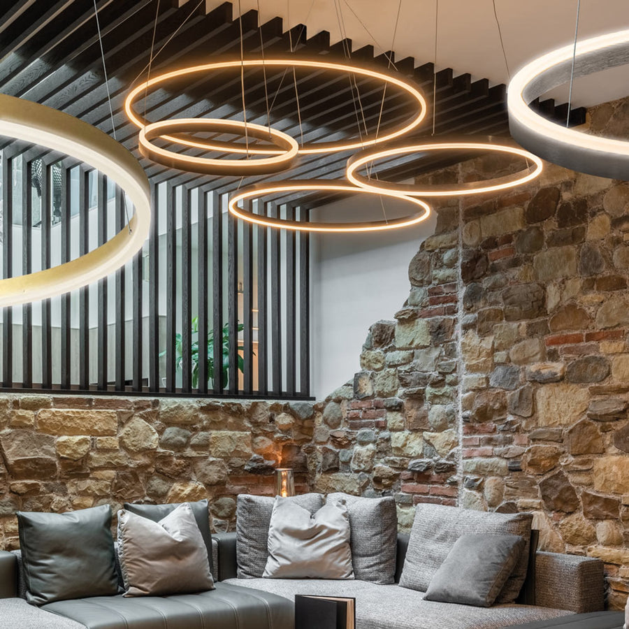 Suspension LED Ring, Ø 80 cm