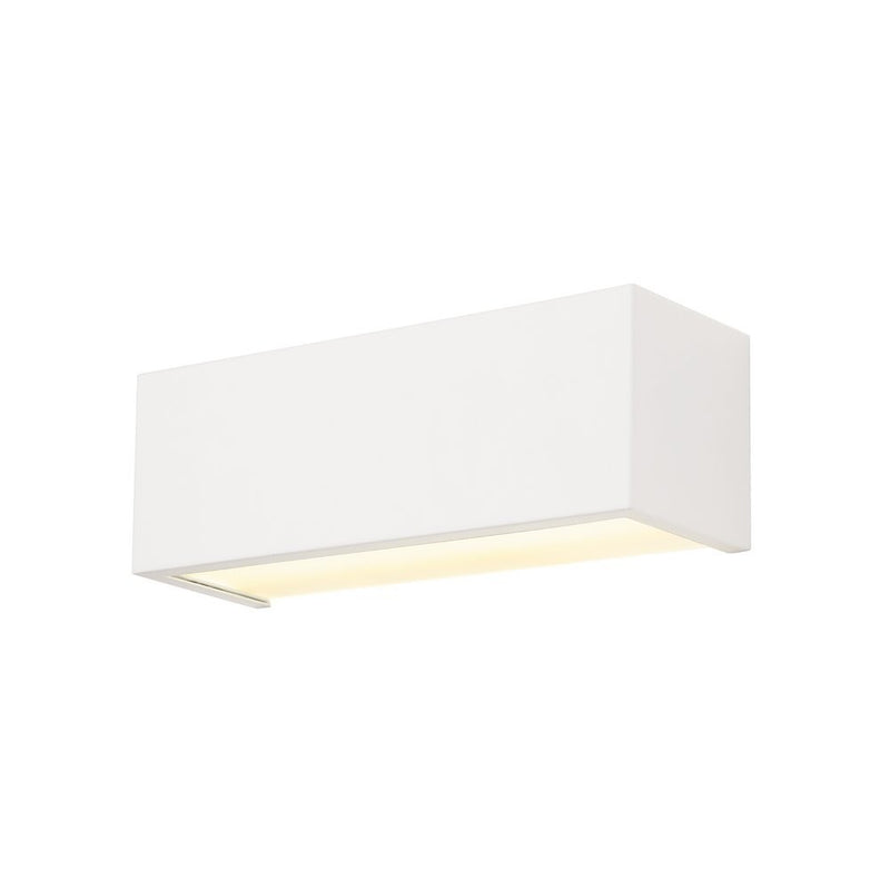 Applique murale blanche, verre