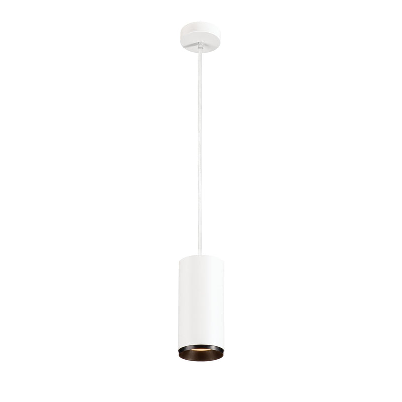 Suspension Numinos blanche et noire, H 21,3 cm