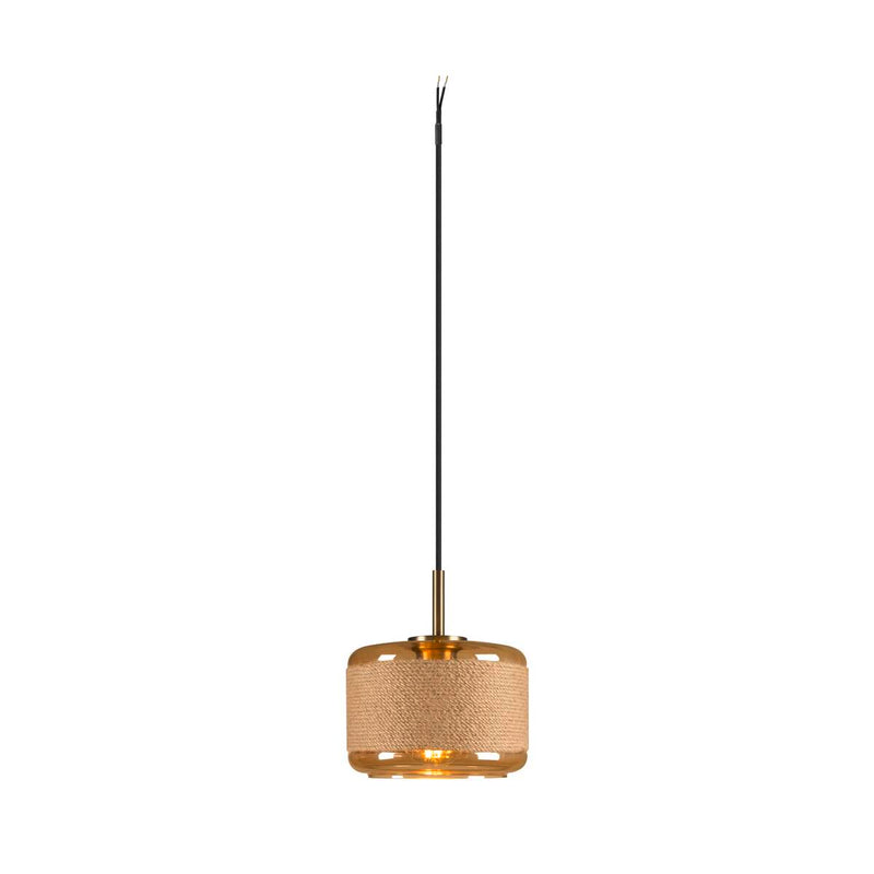 Suspension Pantilo Rope dorée, H 22 cm
