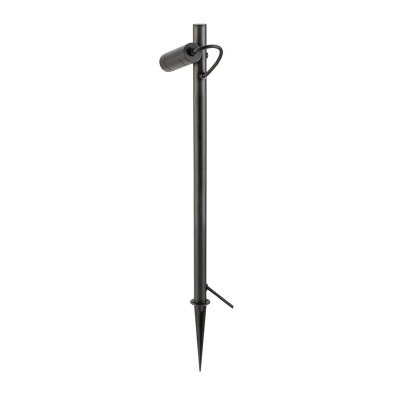 Lampadaire extérieur Helia noir, simple